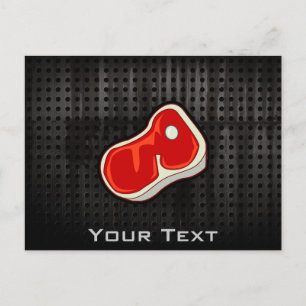 Butcher's Steak; Zwart Briefkaart