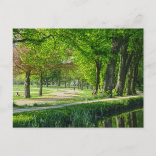 Bute Park, Cardiff, Wales. Briefkaart