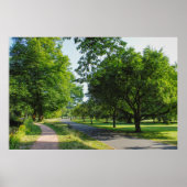 Bute Park, Cardiff, Wales. Poster (Voorkant)