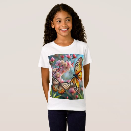 Buterfly T-shirt (Voorkant volledig)