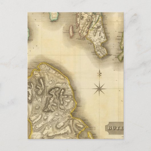 Buteshire Briefkaart (Voorkant)