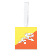 Buthaanse vlag decoratie (Voorkant)