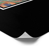 Buthanese Complete Mandala XIX-eeuwse Poster (Hoek)