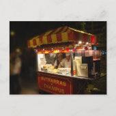 Butifarra Kiosk in een park in Lima, Peru Briefkaart (Voorkant)