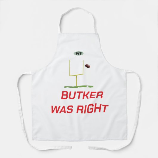 Butker had gelijk schort (Voorkant)