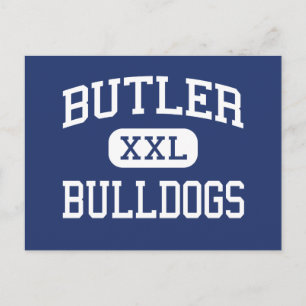 Butler - Bulldogs - High-Butler New Jersey Briefkaart