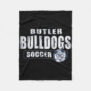 Butler Bulldogs Vintage Team Voetbal - Butler Fleece Deken
