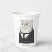 BUTLER CAT papieren bekers (Achterkant)
