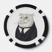 BUTLER CAT Poker Chips (Achterkant)