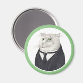 BUTLER CAT Ronde Magneet (Voorkant / Achterkant)