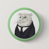 BUTLER CAT Ronde Pin Button (Voorkant)