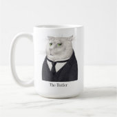 BUTLER CAT Tall White Mok + Tekst (Links)