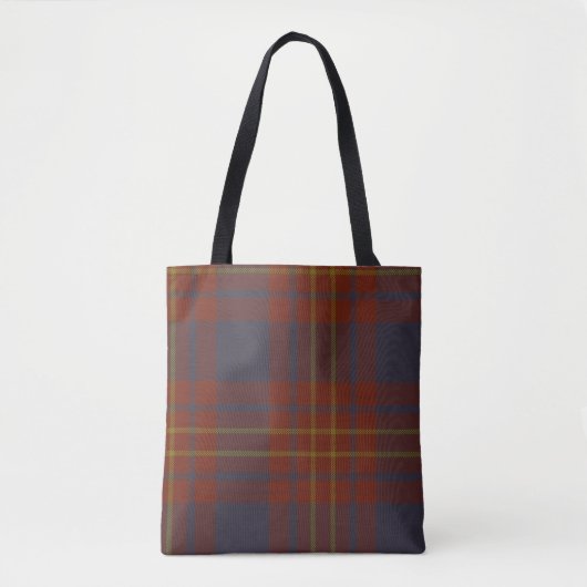 Butler Clan Tartan Tote Bag (Voorkant)
