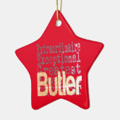 Butler Extraordinaire Keramisch Ornament (Links)