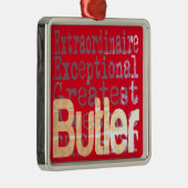 Butler Extraordinaire Metalen Ornament (Rechts)