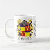 Butler Family Coat of Arms Mok (Links)