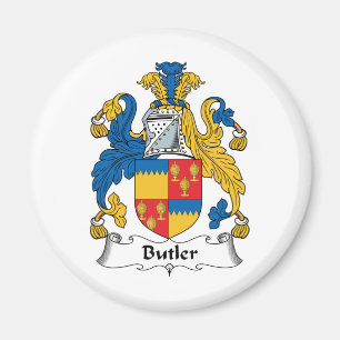 Butler Family Crest Magneet