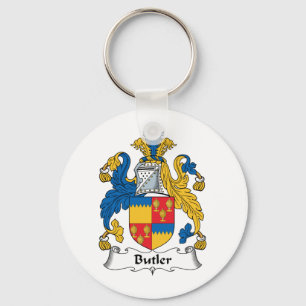 Butler Family Crest Sleutelhanger