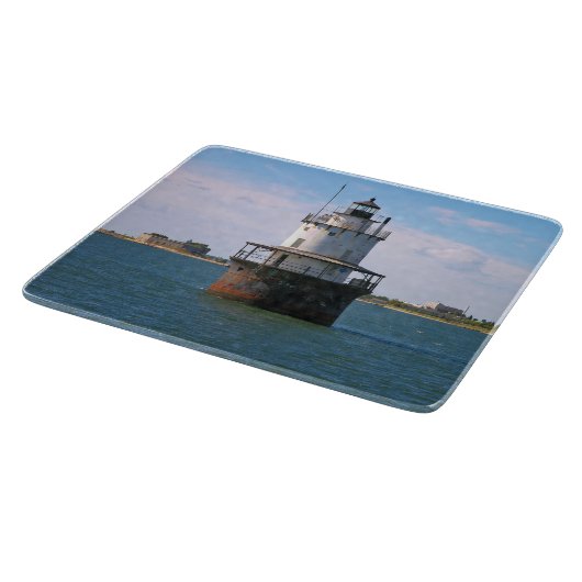 Butler Flats Lighthouse, MA Snijplank (Hoek)