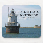 Butler Flats Lighthouse, Massachusetts Mousepad Muismat (Voorkant)