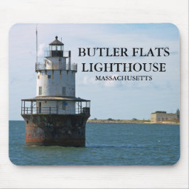 Butler Flats Lighthouse, Massachusetts Mousepad Muismat