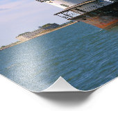 Butler Flats Lighthouse, Massachusetts Photo Print Foto Afdruk (Hoek)