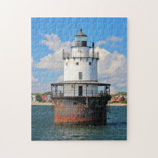 Butler Flats Lighthouse, Massachusetts Puzzle Legpuzzel (Verticaal)