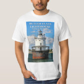 Butler Flats Lighthouse, Massachusetts T-Shirt (Voorkant)