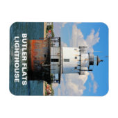 Butler Flats vuurtoren Massachusetts Flexi Magnet Magneet (Horizontaal)