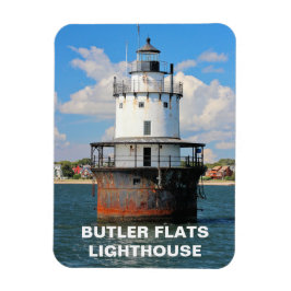 Butler Flats vuurtoren Massachusetts Flexi Magnet Magneet