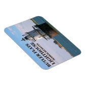 Butler Flats vuurtoren Massachusetts Flexi Magnet Magneet (Rechterzijde)