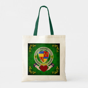 Butler Ierse Schild & Claddagh Persoonlijk Tote Bag