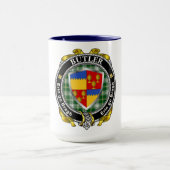Butler Irish Shield Badge gepersonaliseerd Mok (Midden)