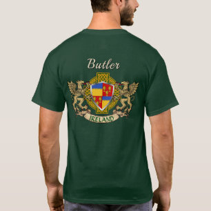 Butler Irish Shield & Griffins Personalized T-shirt