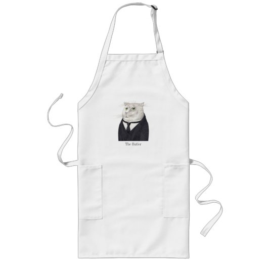 BUTLER KAT Lange Schort (Voorkant)