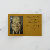 Butler Servant Waiter Maitre D-Vaderdag Kaart (Binnen)