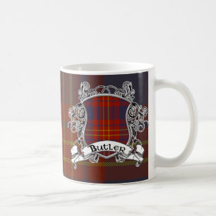 Butler Tartan Shield Koffiemok