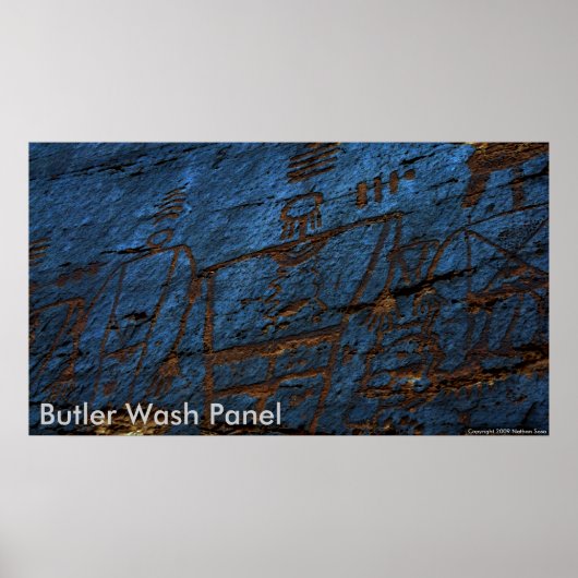 Butler Wash Panel Poster (Voorkant)