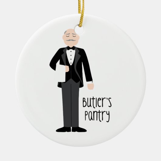 Butlers Pantry Keramisch Ornament (Voorkant)
