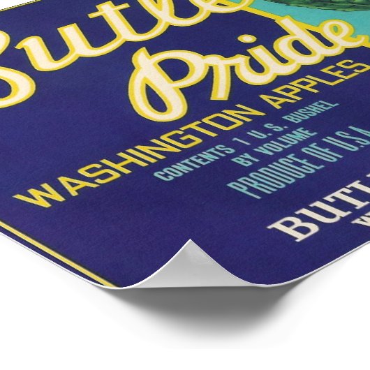 Butler's pride appels poster (Hoek)