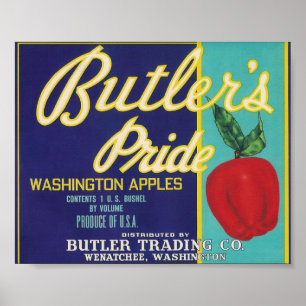 Butler's pride appels poster