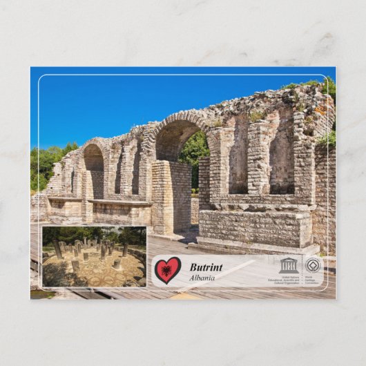 Butrint Briefkaart (Voorkant)