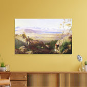 Butrinto, Albanië (olie op doek) Canvas Afdruk (Insitu (Woonkamer))