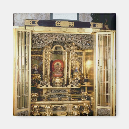 Butsudan uit een Damio's paleis in Kyoto Magneet (Voorkant)