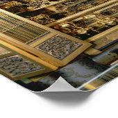 Butsudan uit een Damio's paleis in Kyoto Poster (Hoek)