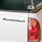 Butt dot Butt the Bumpersticker (Op Truck)