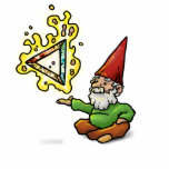 Butt Gnome Cutout Staand Fotobeeldje<br><div class="desc">De kracht van de driehoek, op je bureau!</div>