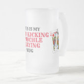 Butt Kicking Pinochle Matglas Bierpul (Voorkant rechts)