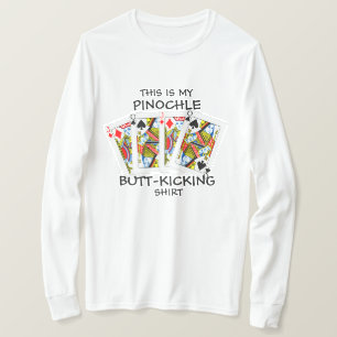 Butt Kicking Pinochle T-shirt