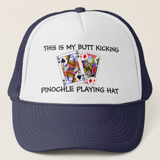 Butt Kicking Pinochle Trucker Pet (Voorkant)